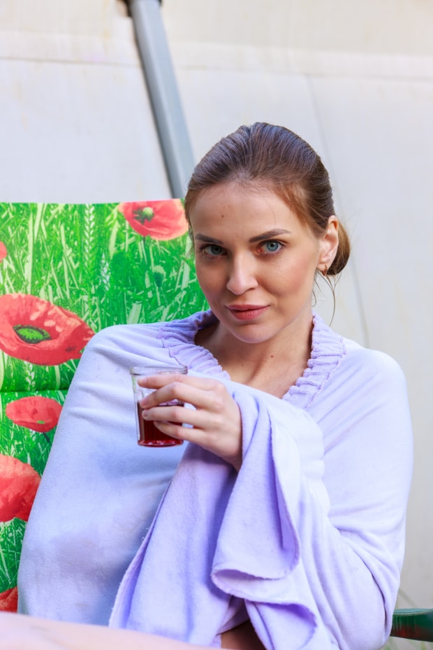 Victoria Naked Swimming-photos