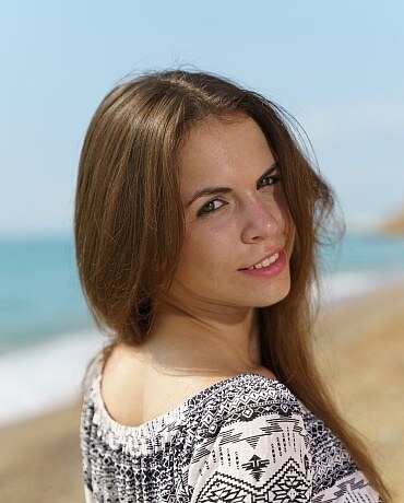 Sirena Milano love at the beach